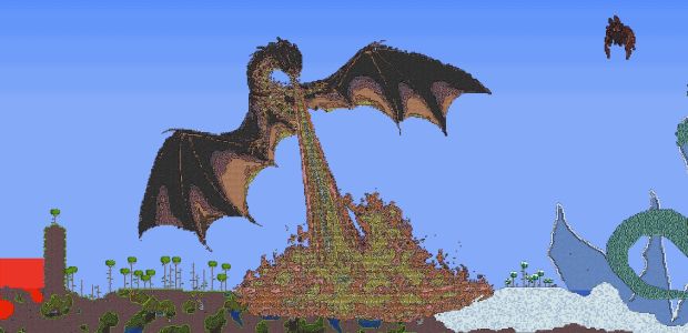 The amazing work of CraTeR, who you can find more stuff from on the media page of the Terraria site.